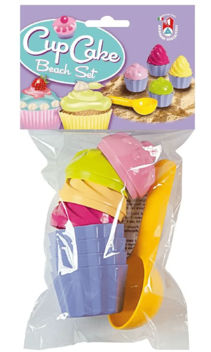 Sandformer - Cupcakes, 9 deler