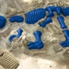 Sandformer - Dinosaur-skjelett, 10 deler