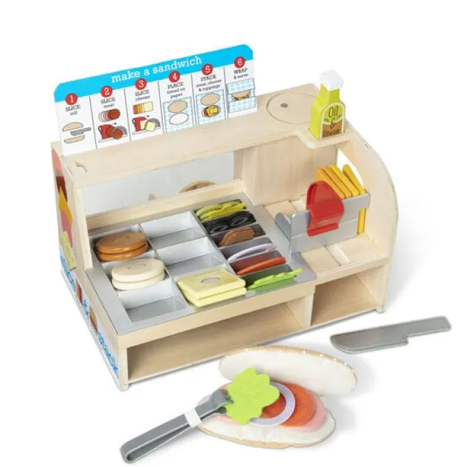Sandwich shop, 56 deler