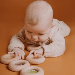 Sansedonut Ø7 cm - Gulrøtter