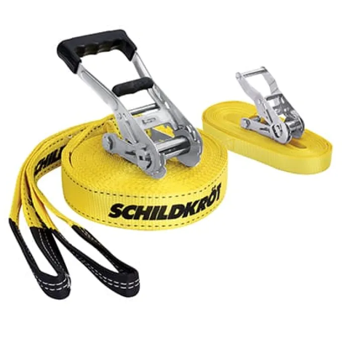 Schildkröt Slackline - Inkl. hjelpeline