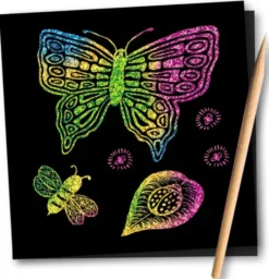 Scratch Art - Spiralblokk