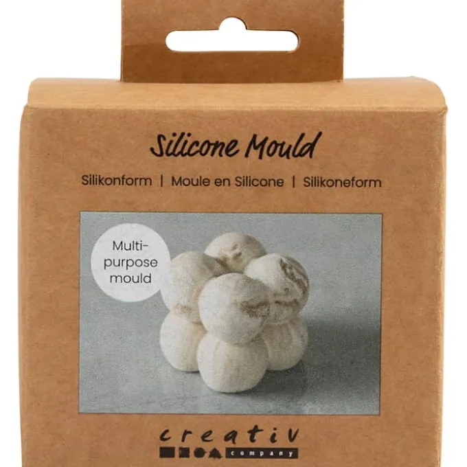 Silikonform - Bubble, 1 stk