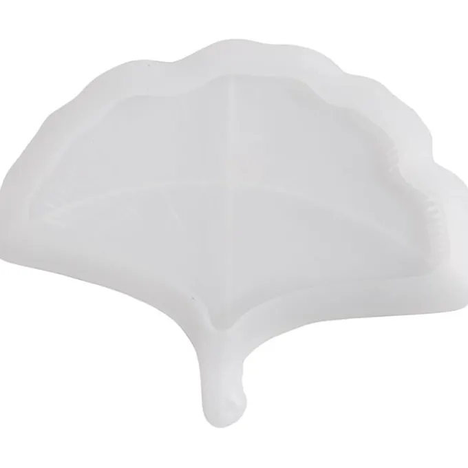Silikonform - Ginkgoblad, 1 stk.
