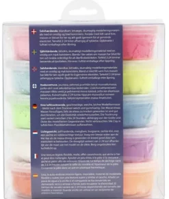 Silk Clay 10 x 40 gr. - Neon