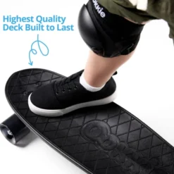 Skateboard for nybegynnere - Svart