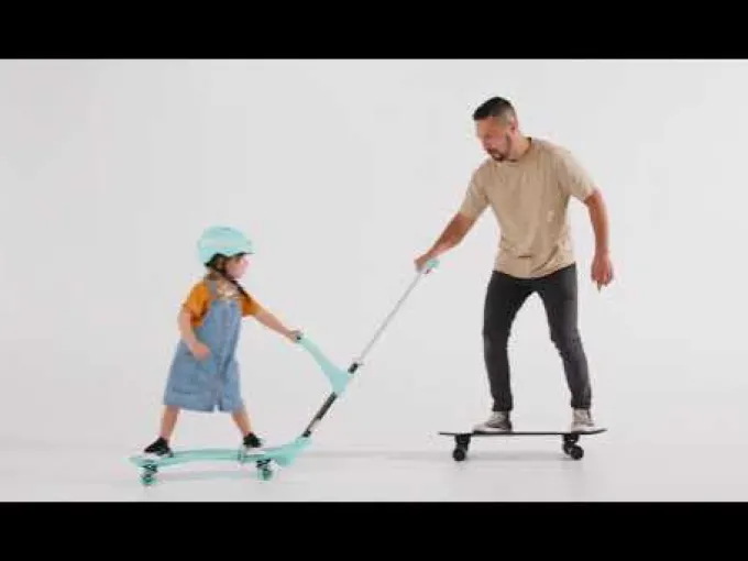 Skateboard for nybegynnere - Svart