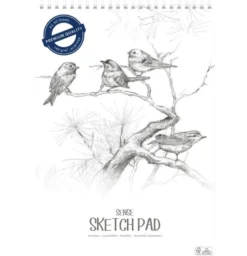 Skisseblokk A3 / 140 gr. - Hvit, 60 ark