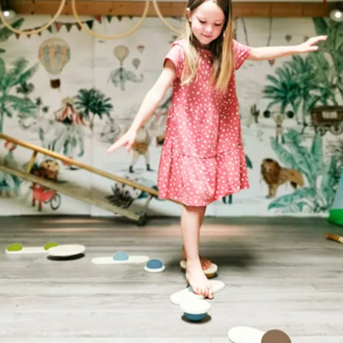 small foot balansesten, 8 deler