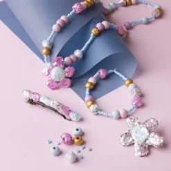 Smykkesett mini - Glitter clay