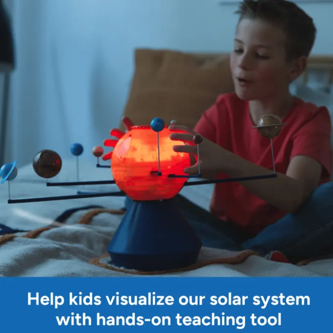 Solsystem - Motorisert bordmodel