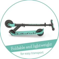 Sparkesykkel Flexxi GLOW - Mint