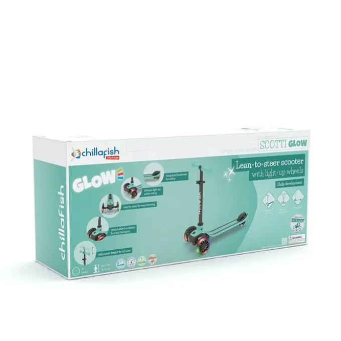 Sparkesykkel Scotti GLOW - Mint