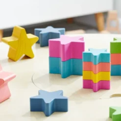 Stjerner i tre - Regnbue, 21 stk