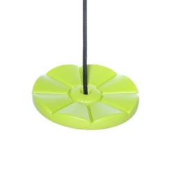Tallerkenhuske Ø28 cm - Lime (svart tau)