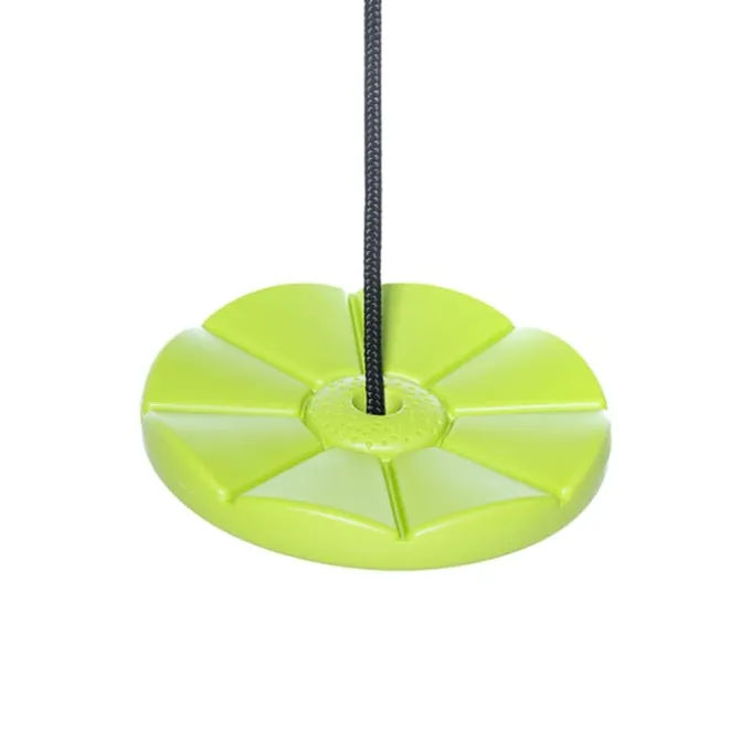 Tallerkenhuske Ø28 cm - Lime (svart tau)