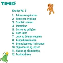 TIMIO tilbehør - Disc sett 4
