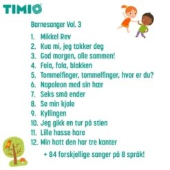 TIMIO tilbehør - Disc sett 4