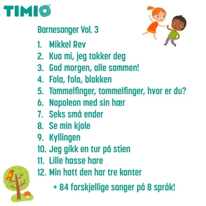 TIMIO tilbehør - Disc sett 4
