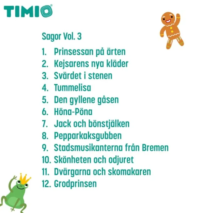 TIMIO tilbehør - Disc sett 4