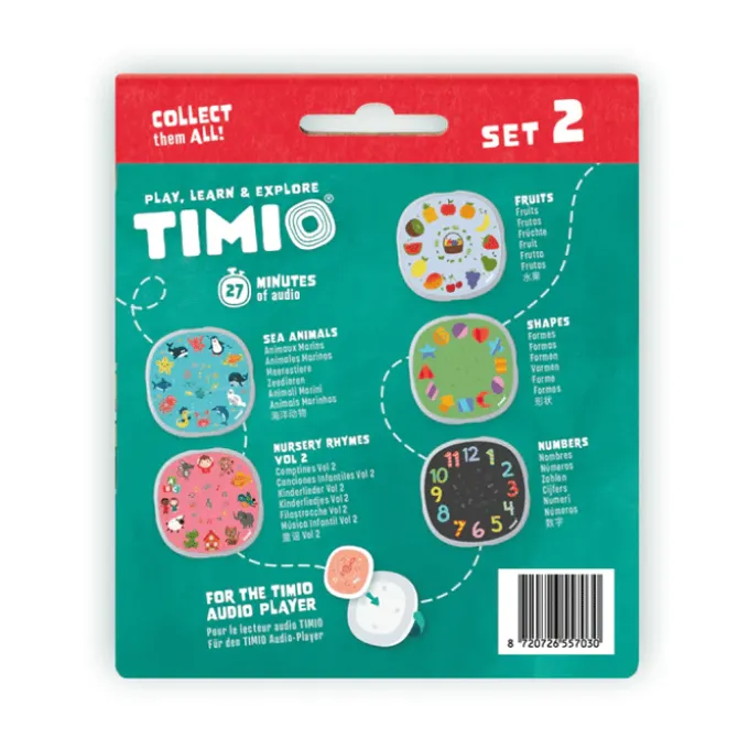 TIMIO tilbehør - Disc sett 2