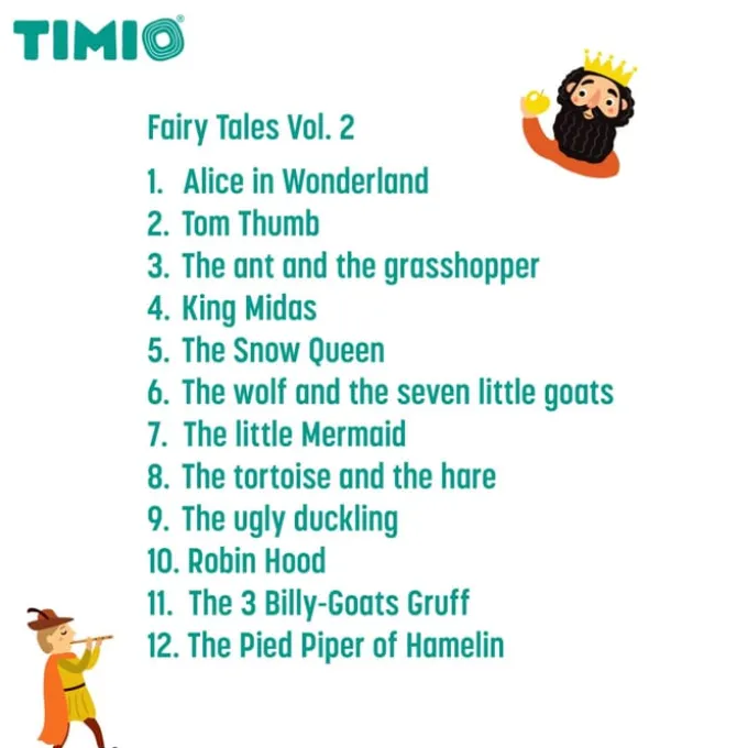 TIMIO tilbehør - Disc sett 4