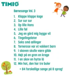 TIMIO tilbehør - Disc sett 4