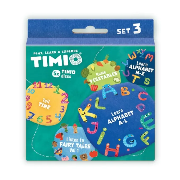 TIMIO tilbehør - Disc sett 3