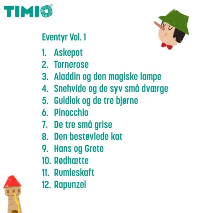 TIMIO tilbehør - Disc sett 3