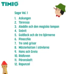TIMIO tilbehør - Disc sett 3