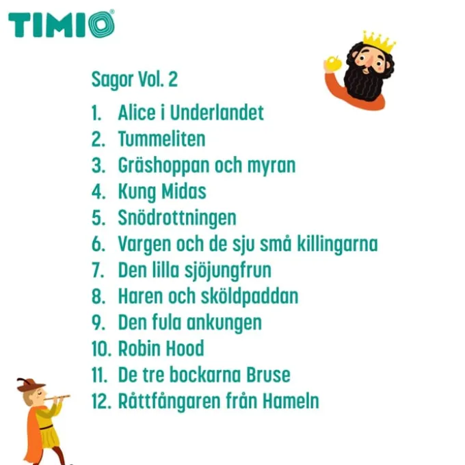 TIMIO tilbehør - Disc sett 4