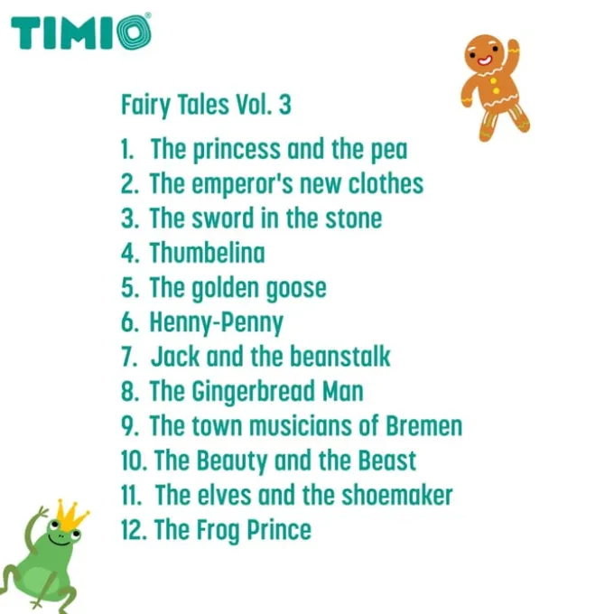 TIMIO tilbehør - Disc sett 4