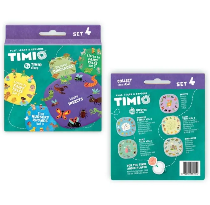 TIMIO tilbehør - Disc sett 4
