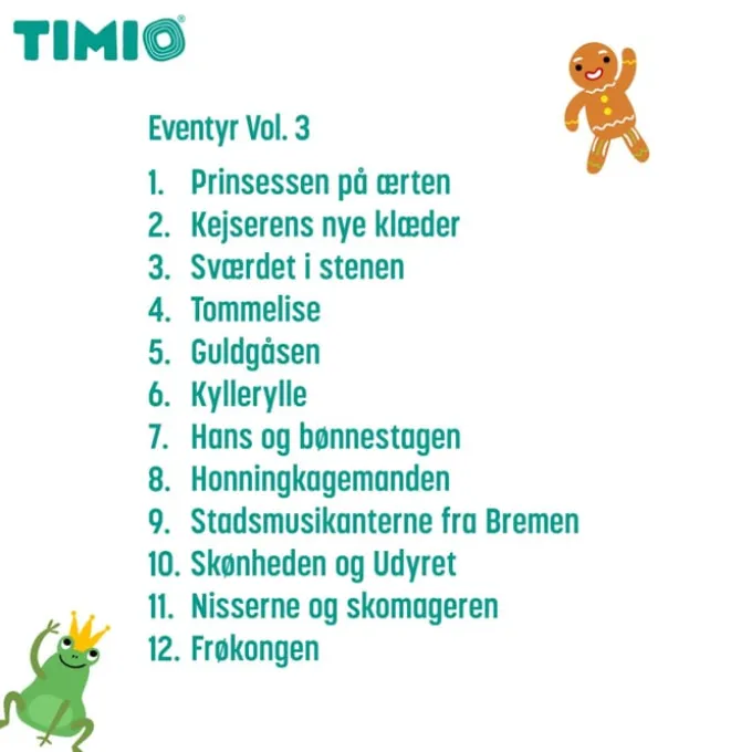 TIMIO tilbehør - Disc sett 4