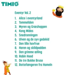 TIMIO tilbehør - Disc sett 4