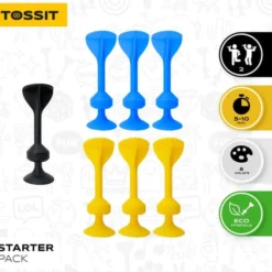 TOSSIT startpakke - Blå/Gul