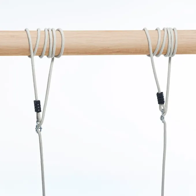 Trehuske 44 x 17,5 cm - 6 meter (beige tau)