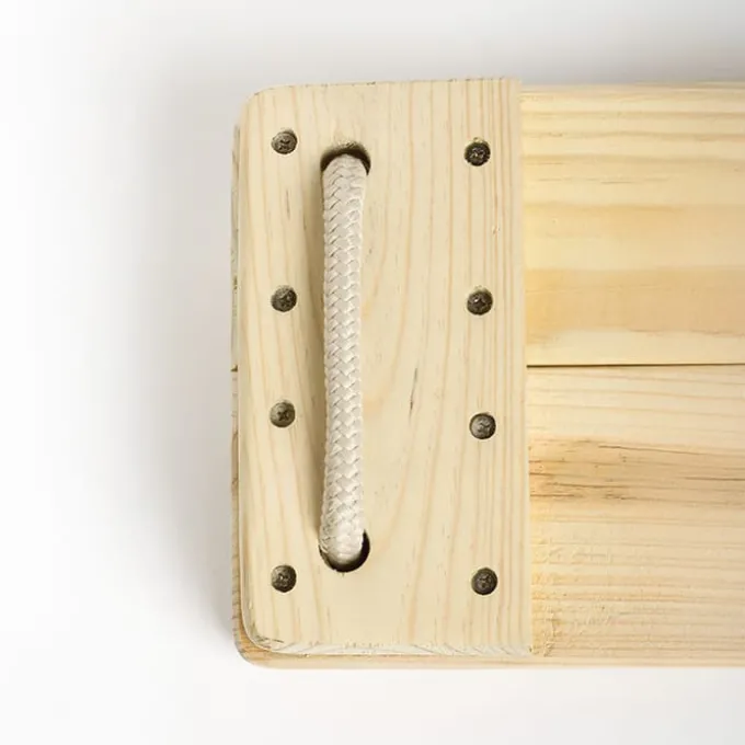 Trehuske 44 x 17,5 cm - 6 meter (beige tau)