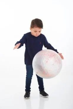 Tumleball med konfetti - Stor 40cm Ø