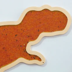 Veggpanel m. pailletter - Dinosaurer, 3 stk