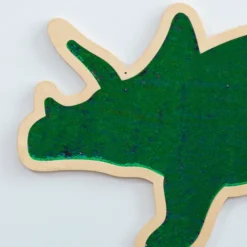 Veggpanel m. pailletter - Dinosaurer, 3 stk