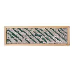 Veggpanel m. pailletter - Sølv, 1 stk