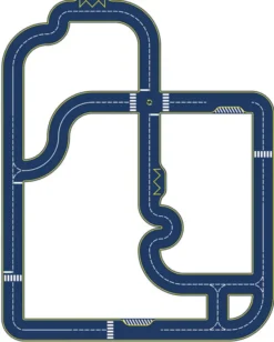 Vilacity - Dobbeltsidig bilbane, 42 deler
