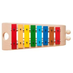 Xylofon med 8 metallklangstaver (C-dur)